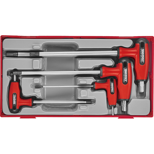 7 Piece Individual Metriic T Handle Hex Drivers
